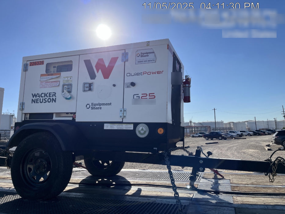 2022 WACKER NEUSON G25