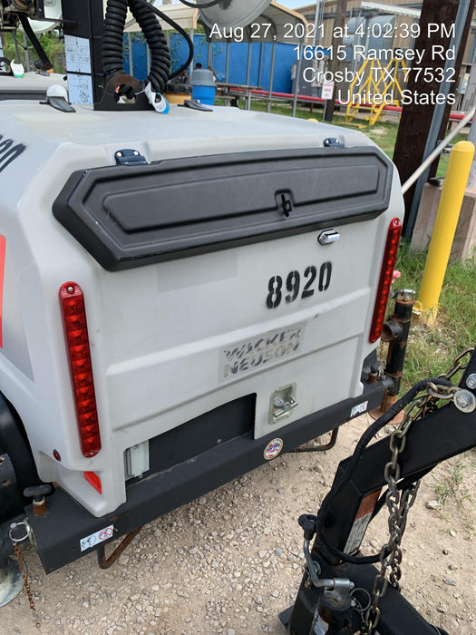 2018 Wacker Neuson LTV6L-MH Wacker Neuson LTV6L Towable Light Tower