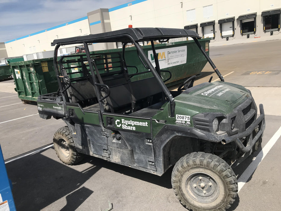 Kawasaki Mule PRO-DXT Kawasaki Mule 4x4 Diesel UTV w/Hard Top, Windshield, Beacon, Backup Alarm, ES Keypad/Hardware Installed