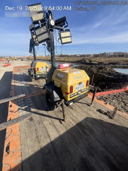 Allmand NLV3GR 3kW Light Plant - LED