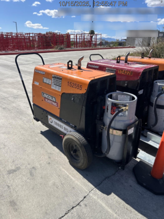 2021 Lincoln Electric Ranger 305 LPG LPG One-Pak (includes undercarriage, tank holder & tank strap) ORANGE