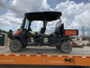 2019 Kubota RTV-X1140W-H 4wd Utility Cart, LED Strobe, Windshield Tempered Glass, Pastic Canopy, Wire Harness Kit, Backup Alarm