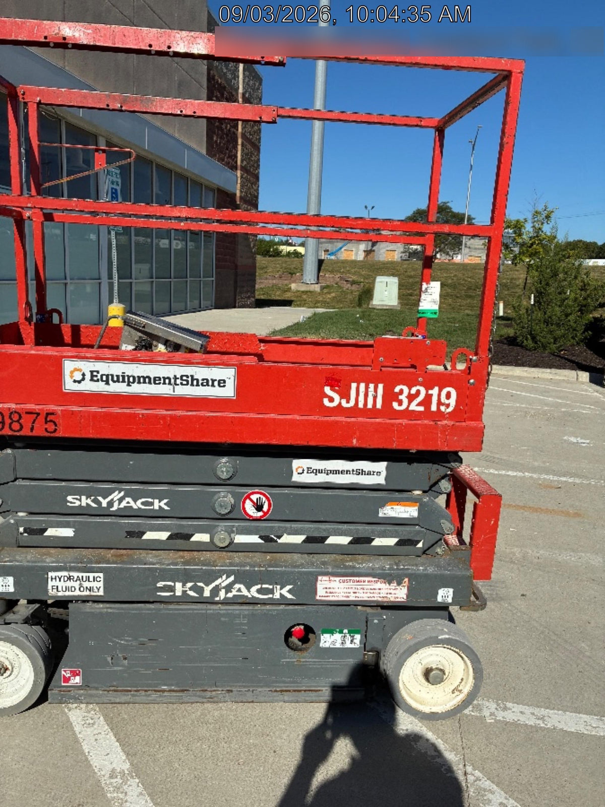2019 Skyjack SJIII-3219 Standard w/Trojan Batteries
