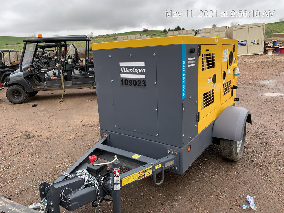 2020 ATLAS COPCO PAS 100 HF CS Enclosed