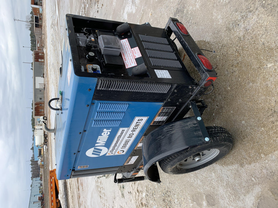 2020 Miller Electric BIG BLUE 400 Trailer Mounted Welder