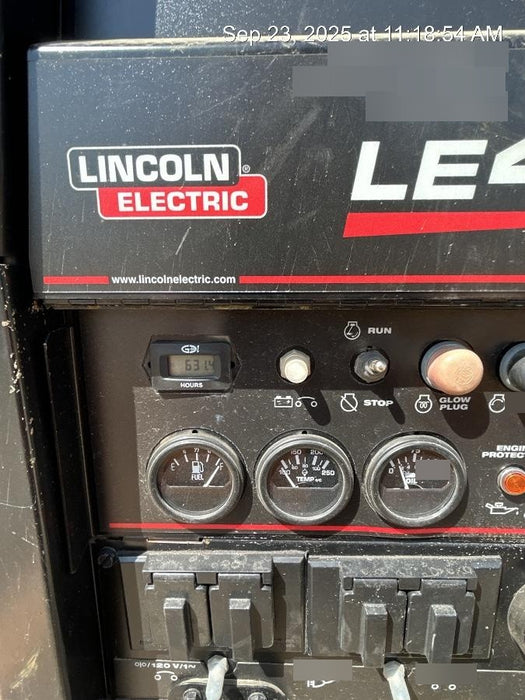 2024 Lincoln Electric LE400 Kubota V1505, Trlr, Cable Rack, Light Kit, ES Decals, T3