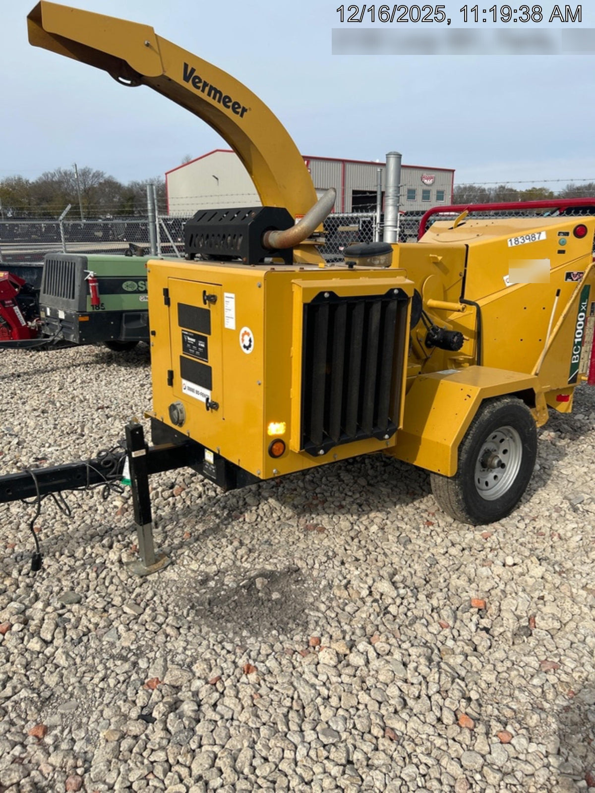 2021 VERMEER BC1000XL Diesel