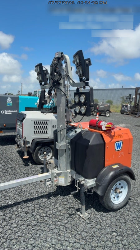 2024 Wanco WLTT-4MM4K Diesel, Deep Sea Controller, Shore Power Plug, Auto Start, (4) 350W LED Floodlights, 4kW Generator, 60 Gal Fuel Tank, 2" Ball, T3