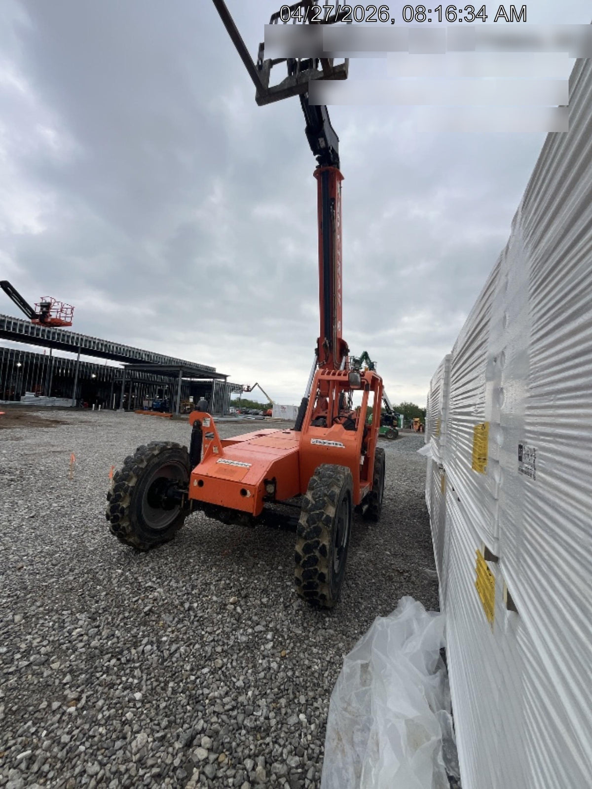 2019 Skytrak 6036 Canopy, Solid Tires, LED Work Lights, Beacon 50" Carriage, 48" Pallet Forks