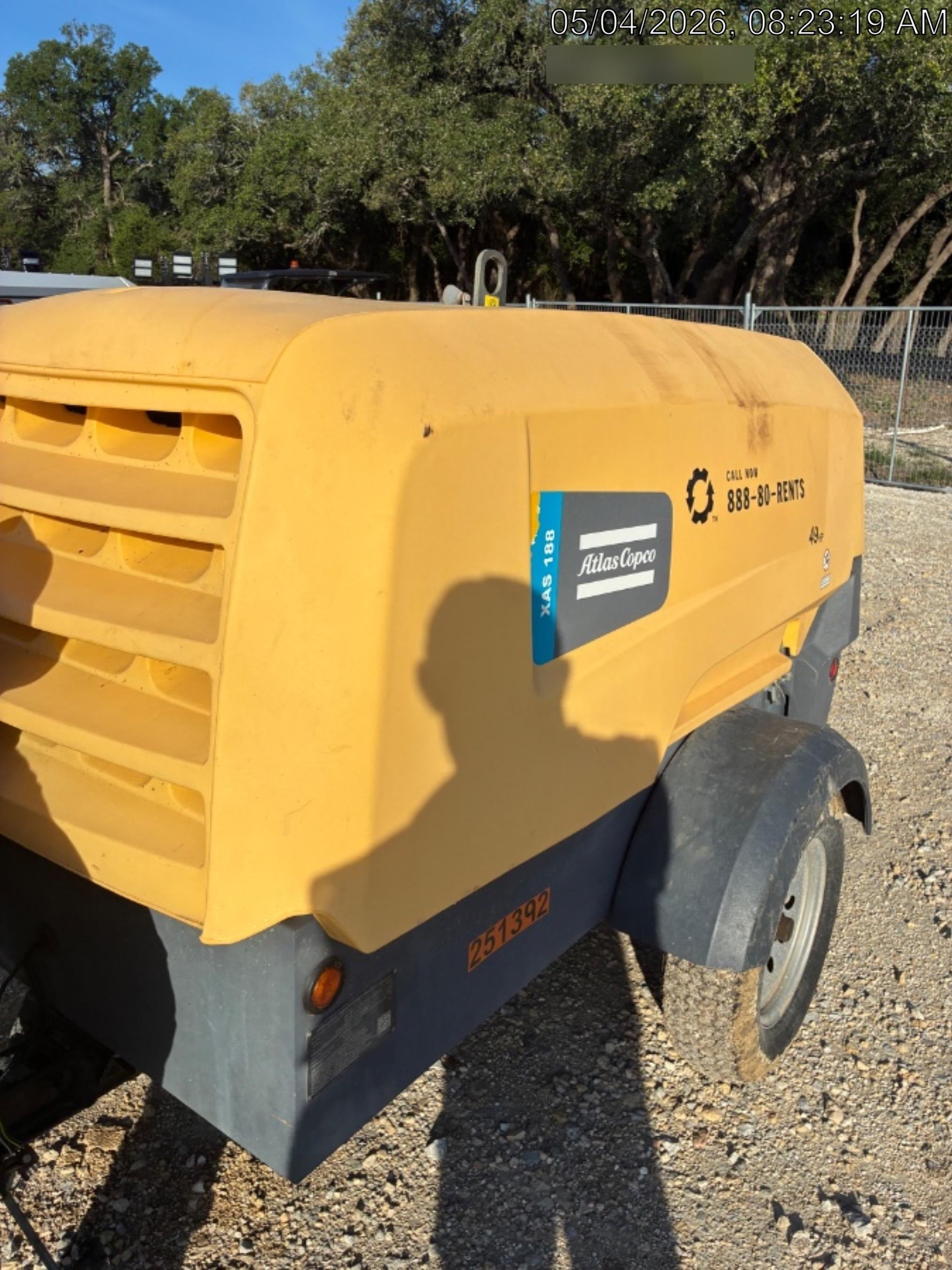2022 ATLAS COPCO XAS188 CWK