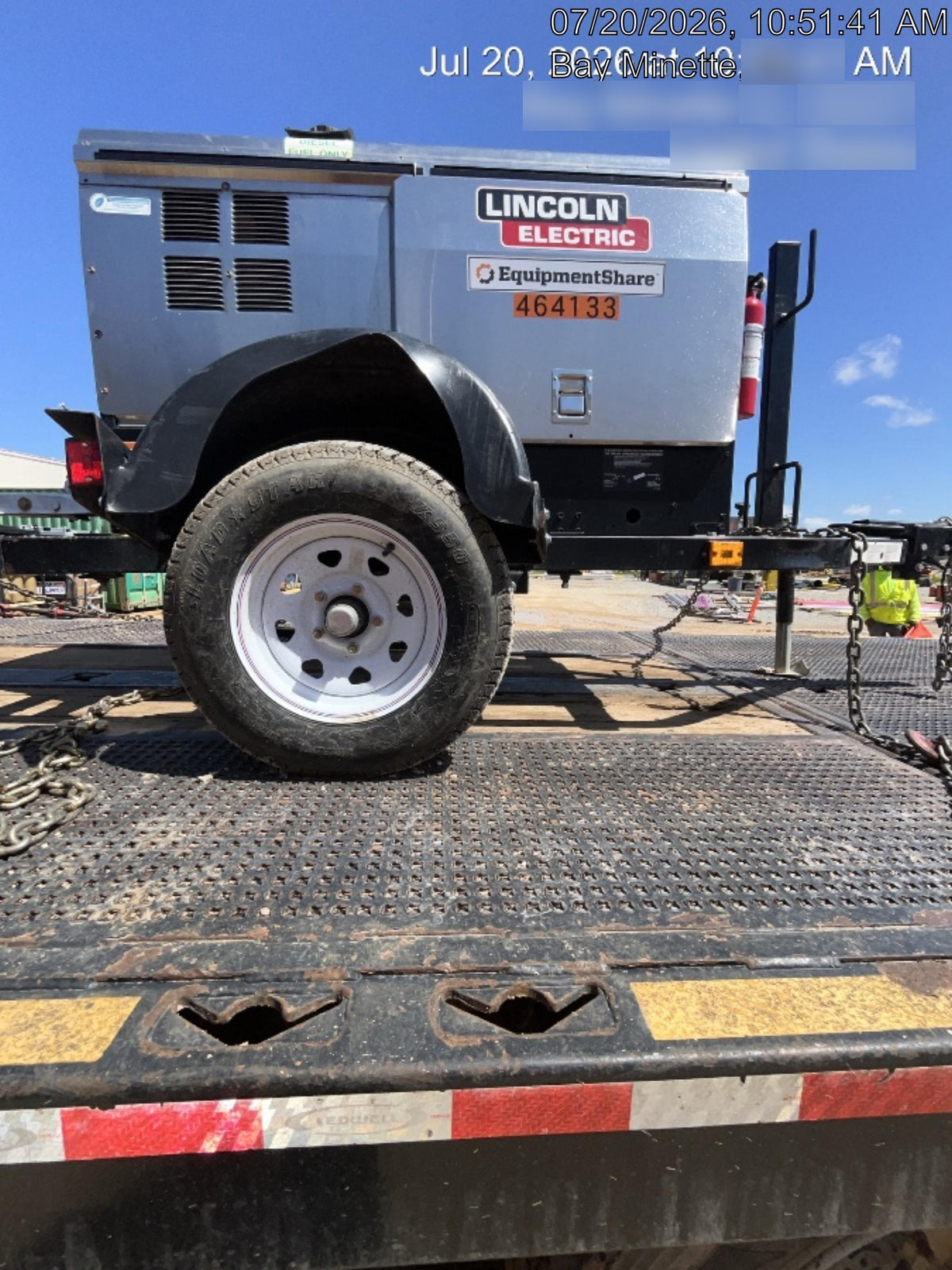 2024 Lincoln Electric LE400 Kubota V1505, Trlr, Cable Rack, Light Kit, ES Decals, T3