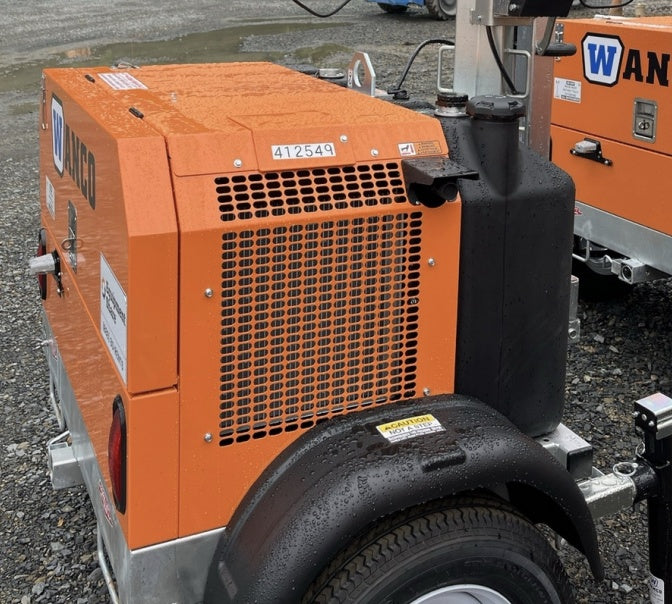 2024 Wanco WLTT-4MM4K Diesel, Deep Sea Controller, Shore Power Plug, Auto Start, (4) 350W LED Floodlights, 4kW Generator, 60 Gal Fuel Tank, 2" Ball, T3