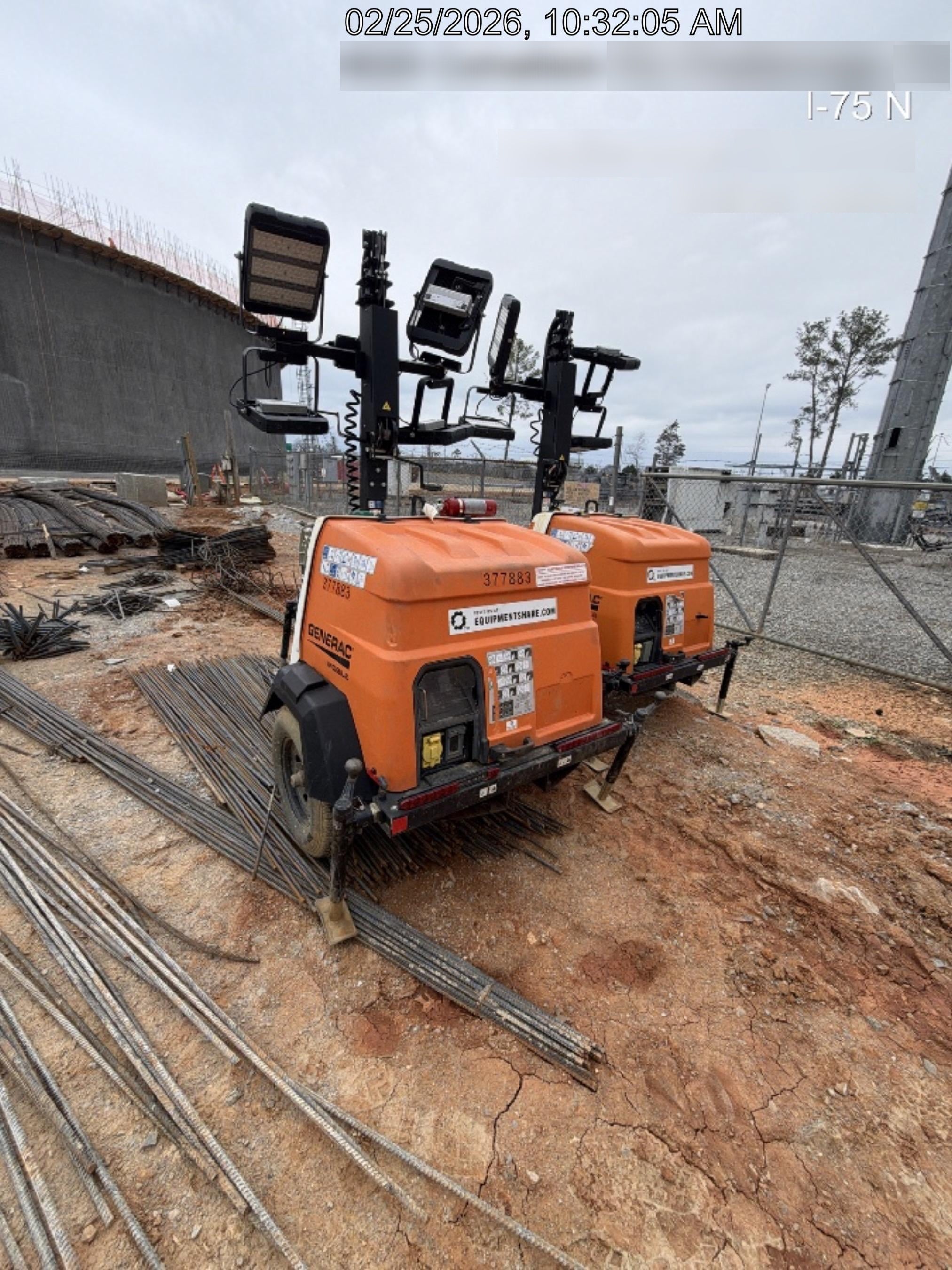 2023 Generac MLT2 Diesel, Flex Switch 120V Input, Powerzone Controller, 
(4) 320W LED Lights, 4kW Generator, 39.9 Gal Fuel Tank, 2" Ball, T3