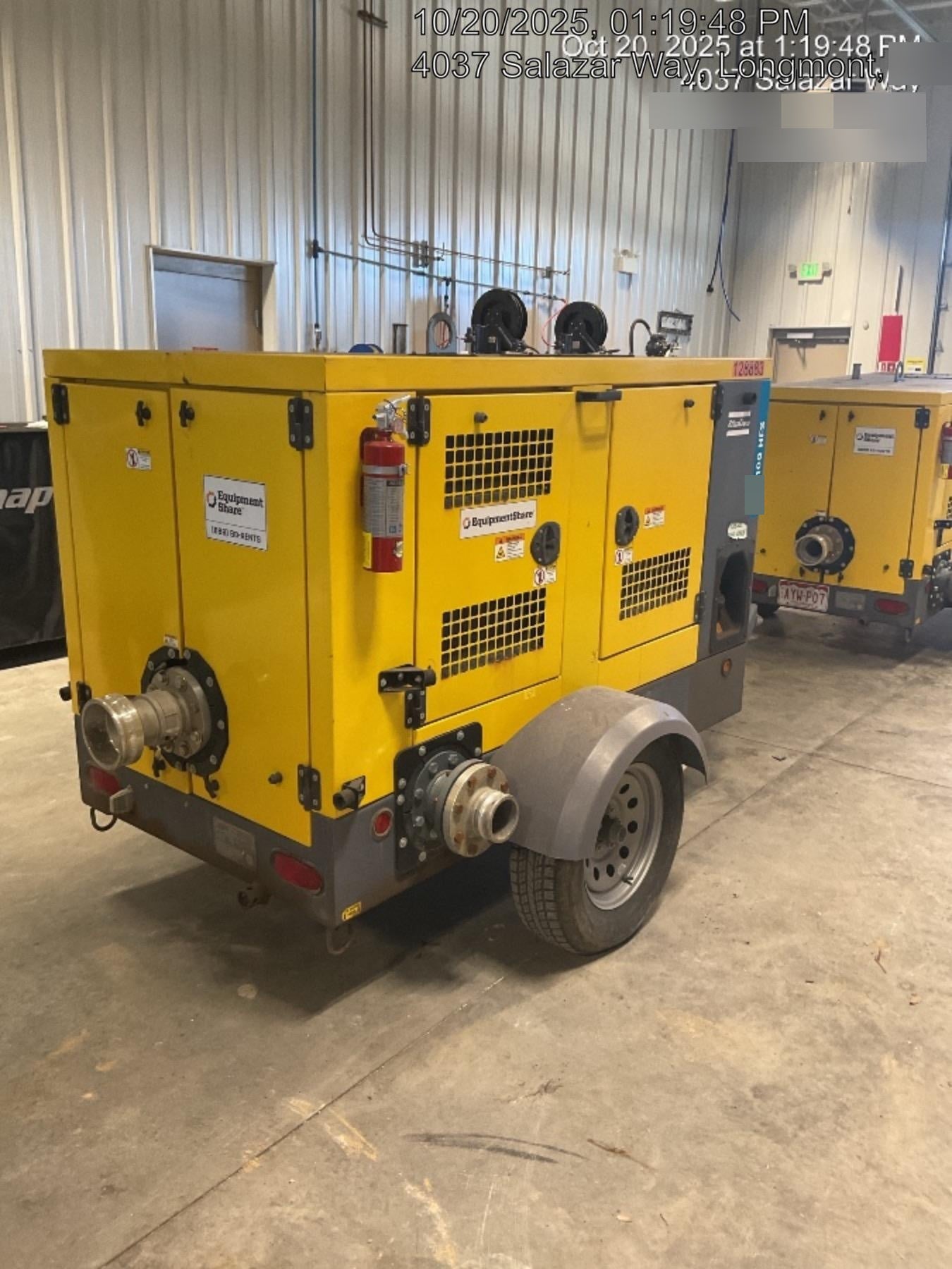 2020 ATLAS COPCO PAS 100 HF CS Enclosed