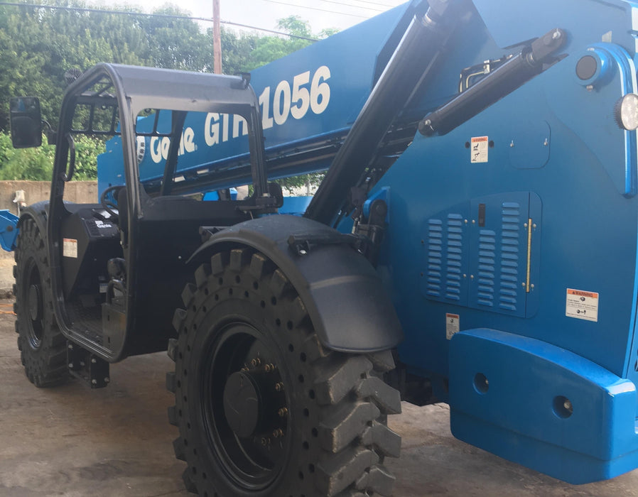 2017 Genie GTH-1056 Genie GTH1056, Solid Tires, 60" carriage, Light Kit, Open ROPS