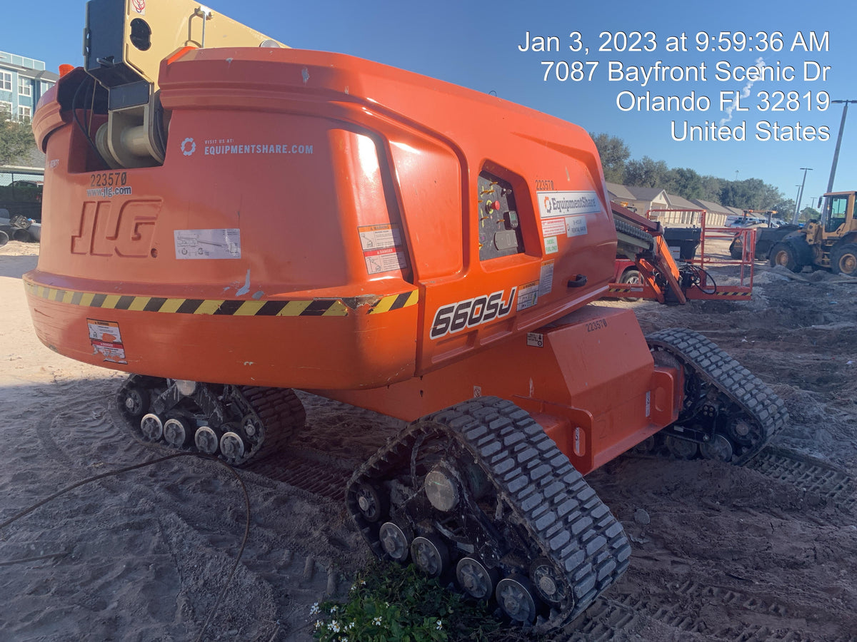 2022 JLG 660SJ Quad Track