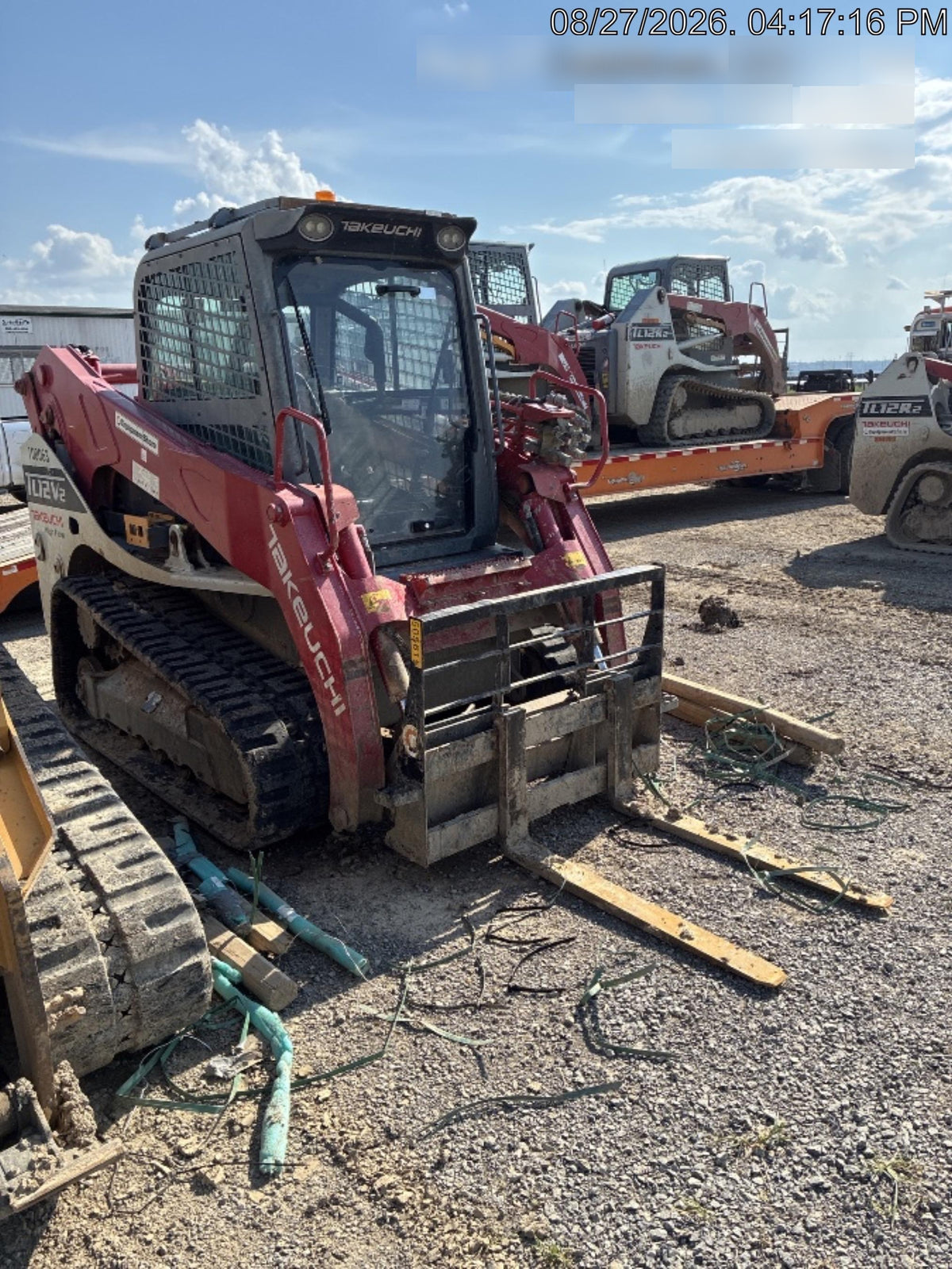 2020 Takeuchi TL12V2-CRH Cab/Heat/Air, Rubber Track, High Flow