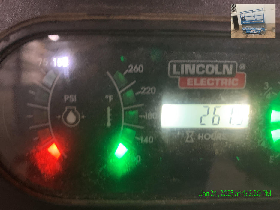 2021 Lincoln Electric Vantage 549X Ready Pak 3, ORANGE (includes trailer, cable rack, fender light kit)