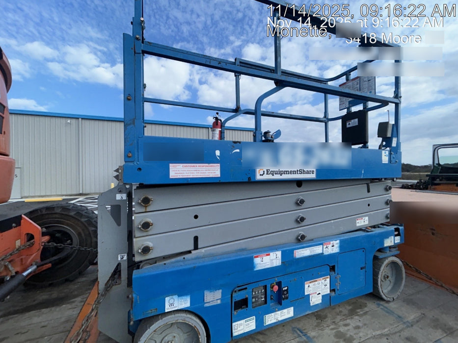 2018 Genie GS-2632 Genie GS-2632 w/Fixed Rail, Chain Entry