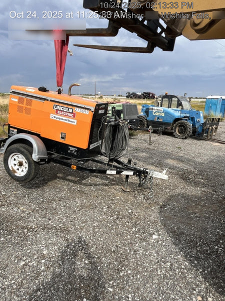 2022 Lincoln Electric LE400 Kubota V1505, Trlr, Cable Rack, Light Kit, ES Decals, T3