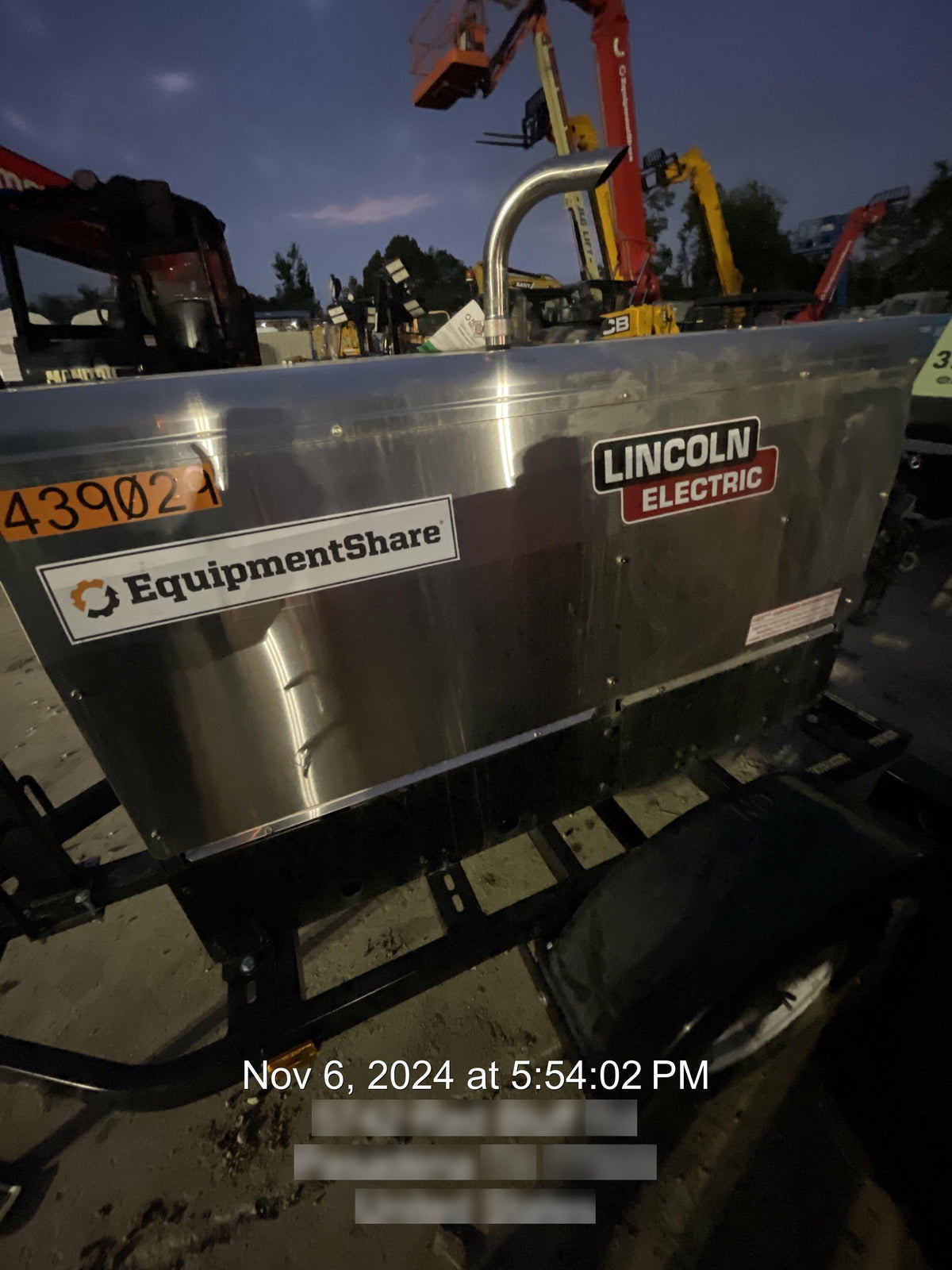2024 Lincoln Electric LE400 Kubota V1505, Trlr, Cable Rack, Light Kit, ES Decals, T3