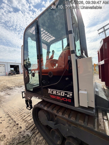 2025 TAKEUCHI TCR 50-2CR