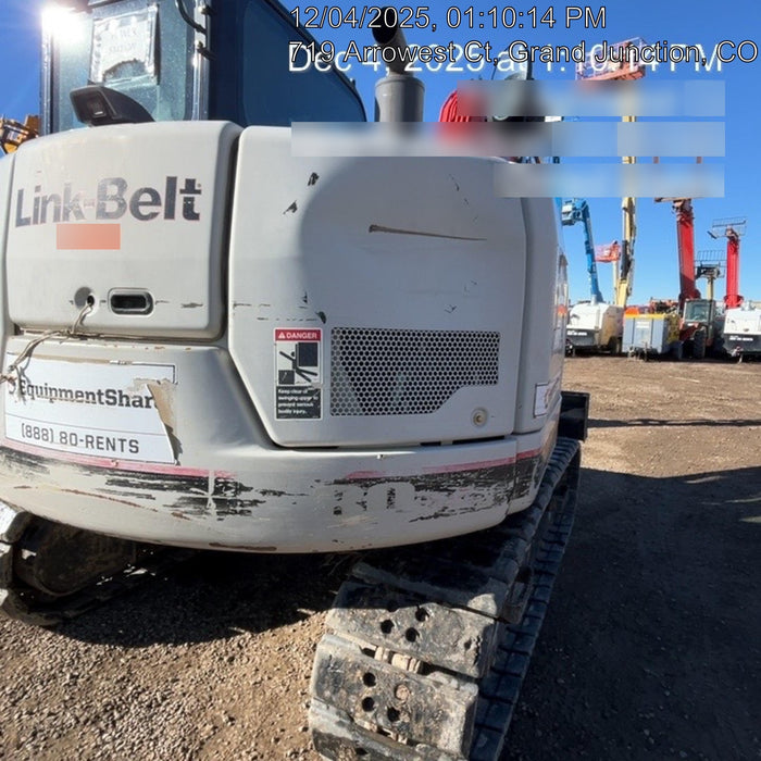 2020 Link-Belt 80X3EX EXC, 7'2" ARM, 17.7" RT, MFH(PJ)