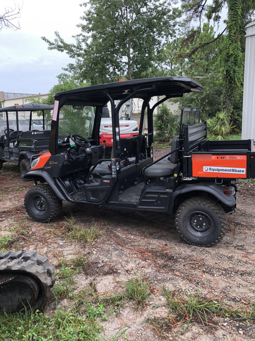 Kubota RTV-X1140W-H 4WD, LED Strobe, Windshield Acrylic Clear, Plastic Canopy, Wire Harness Kit, Backup Alarm
