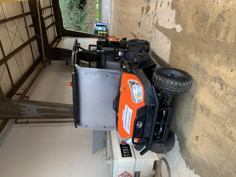 Kubota RTV-X1140W-H 4WD, LED Strobe, Windshield Acrylic Clear, Plastic Canopy, Wire Harness Kit, Backup Alarm