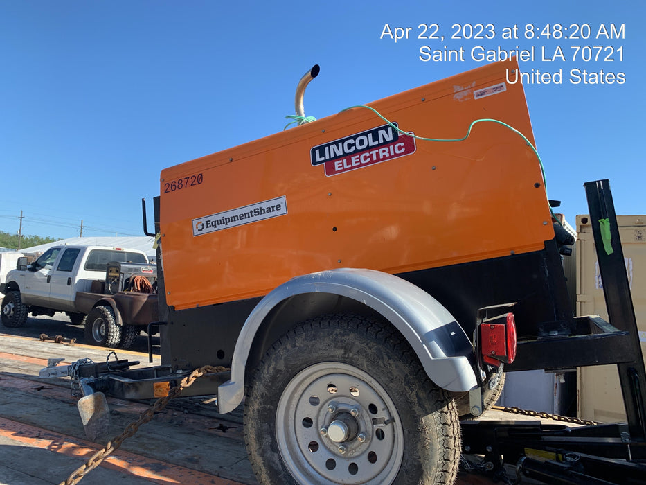 2022 Lincoln Electric LE400 Kubota V1505, Trlr, Cable Rack, Light Kit, ES Decals, T3