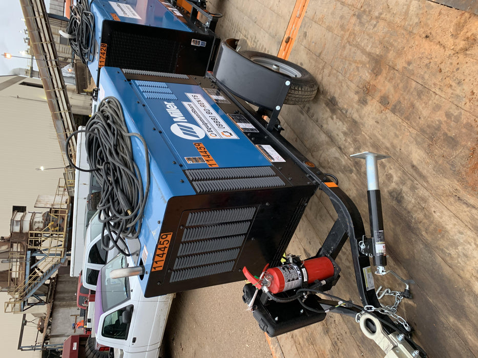 2020 Miller Electric BIG BLUE 400 Trailer Mounted Welder