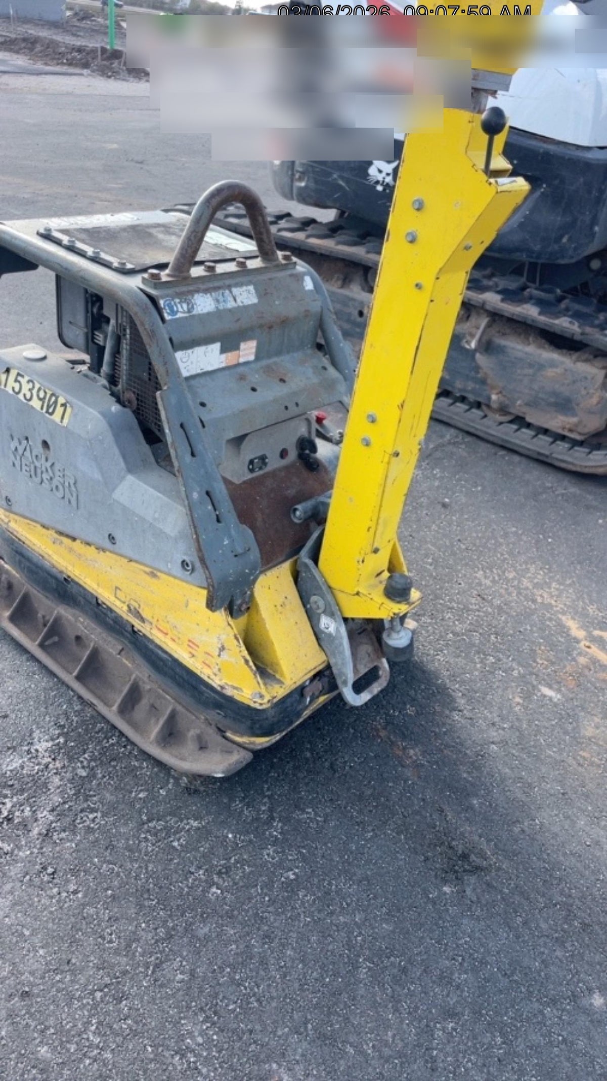 2021 Wacker Neuson DPU6555 DSL Vibroplate