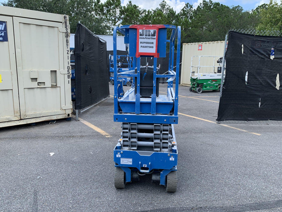 2019 Genie GS-1930 Fixed Rails with Chain Entry