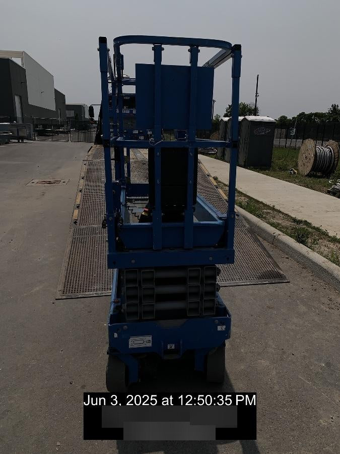 2020 Genie GS-1930 Solid Non Marking Tires, Beacon, Folding rails with half height swing gate