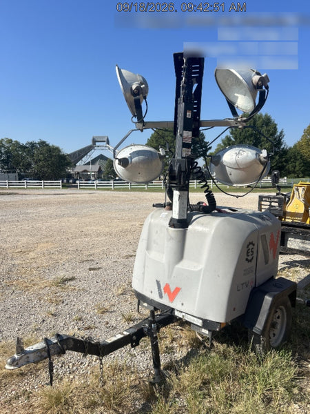 2019 Wacker Neuson LTV6L-MH Wacker Neuson LTV6L Mobile Light Tower w/Fuel Level Sensor Installed