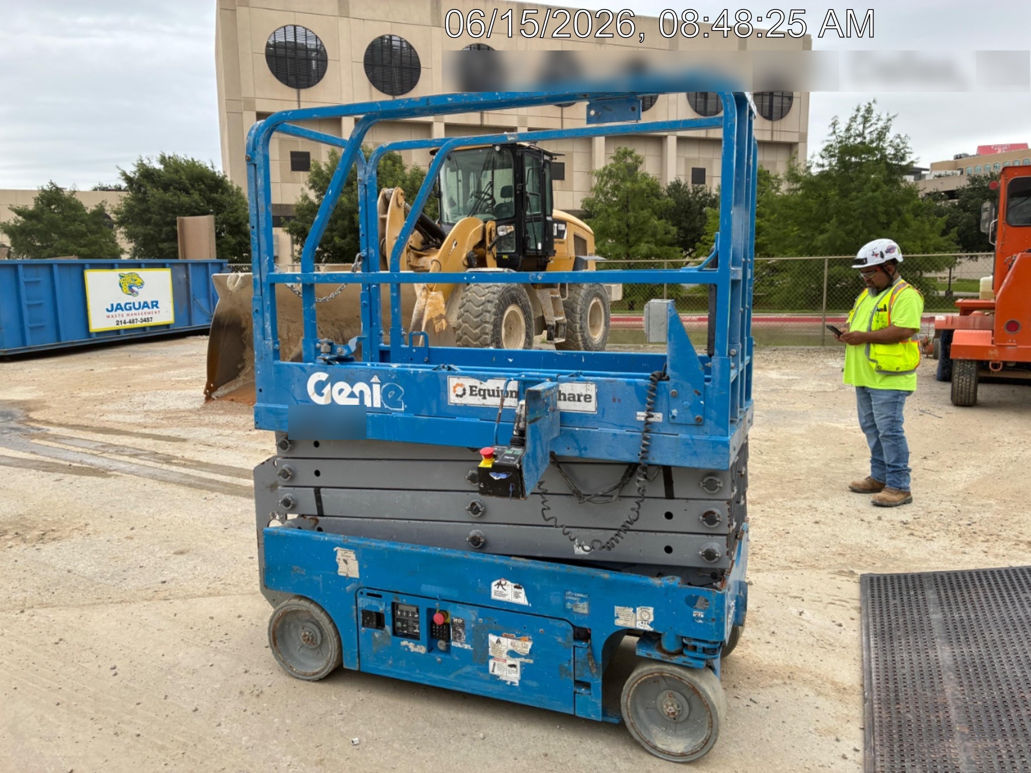 2019 Genie GS-1930 Fixed Rails with Chain Entry