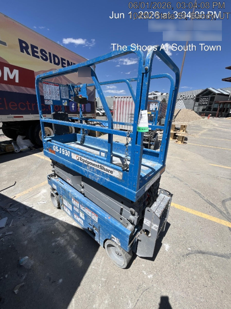 2020 Genie GS-1930 Fixed rails with chain entry gate - Pre A92.20