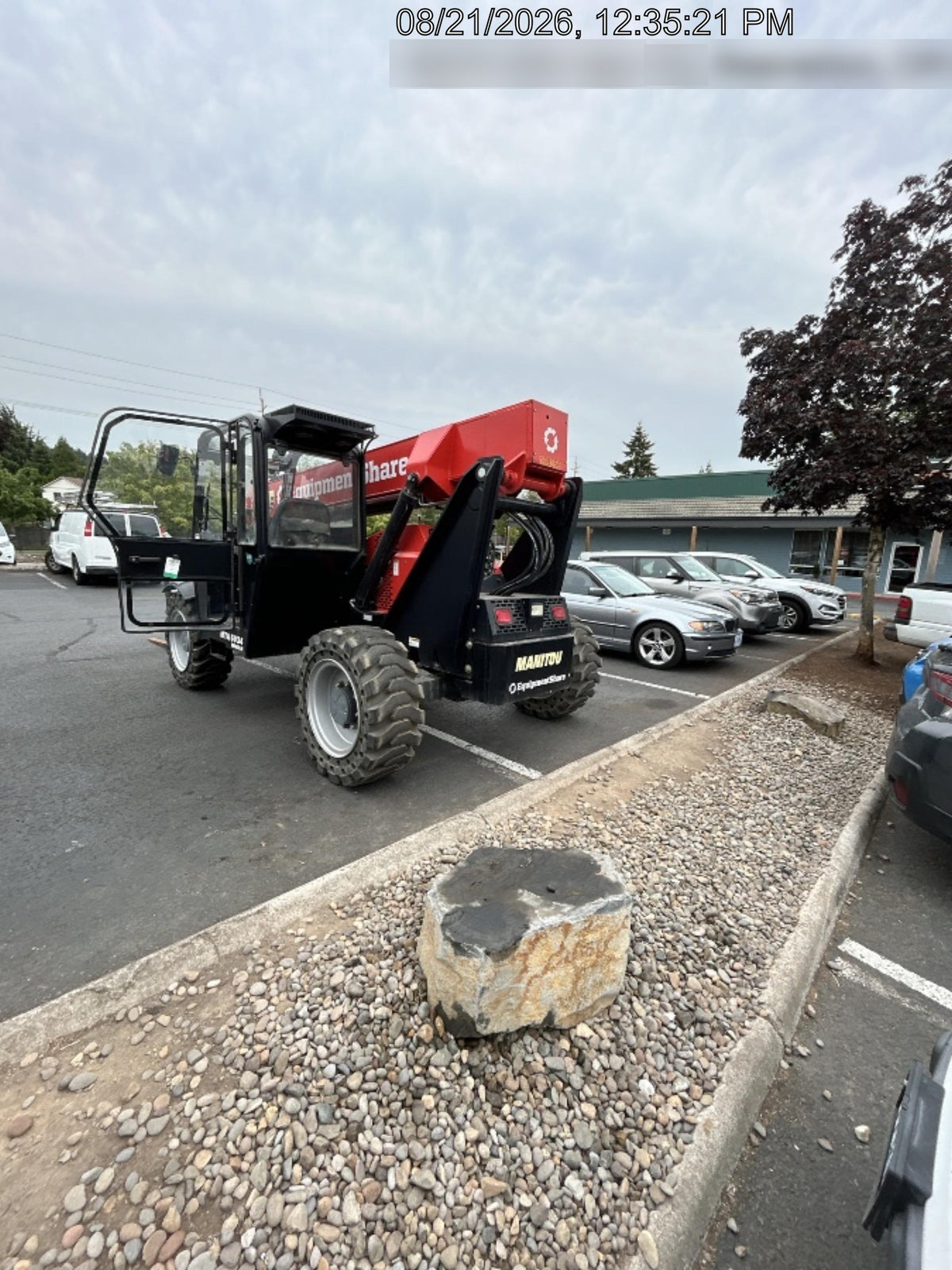 2020 Manitou MTA6034 Cab/Heat/Air, Solid Tires, Work Lights, Beacon, Aux Hydraulics, Back up Alarm, Mirrors, ES Keypad