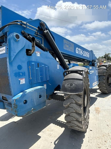 2017 Genie GTH-1056 Genie GTH1056, Solid Tires, 60" carriage, Light Kit, Open ROPS