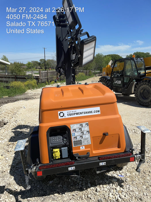 2023 Generac MLT2 Diesel, Flex Switch 120V Input, Powerzone Controller, (4) 320W LED Lights, 4kW Generator, 39.9 Gal Fuel Tank, 2" Ball, T3