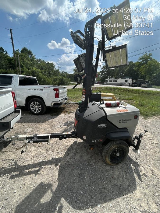 2024 Wacker Neuson LTT4 Diesel, Kohler KDW702, Deep Sea Controller, Auto Start, LED 320W, Bypass Outlet, T3