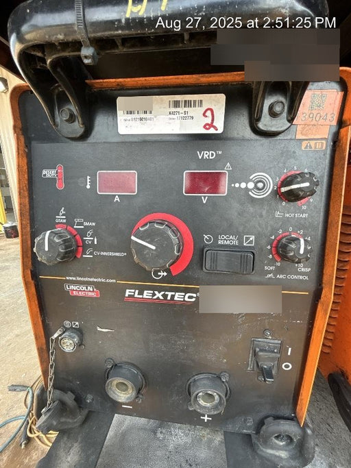 2021 LINCOLN ELECTRIC FLEXTEC 350X