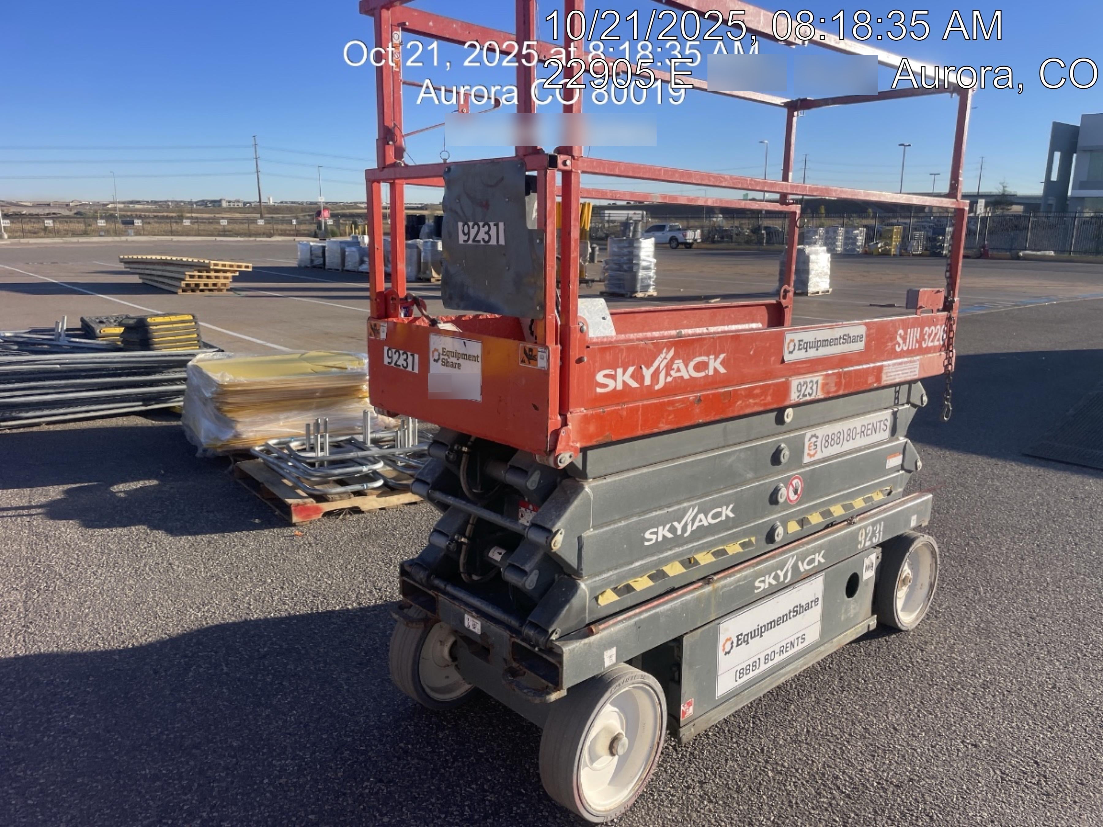 2018 SKYJACK SJIII-3226