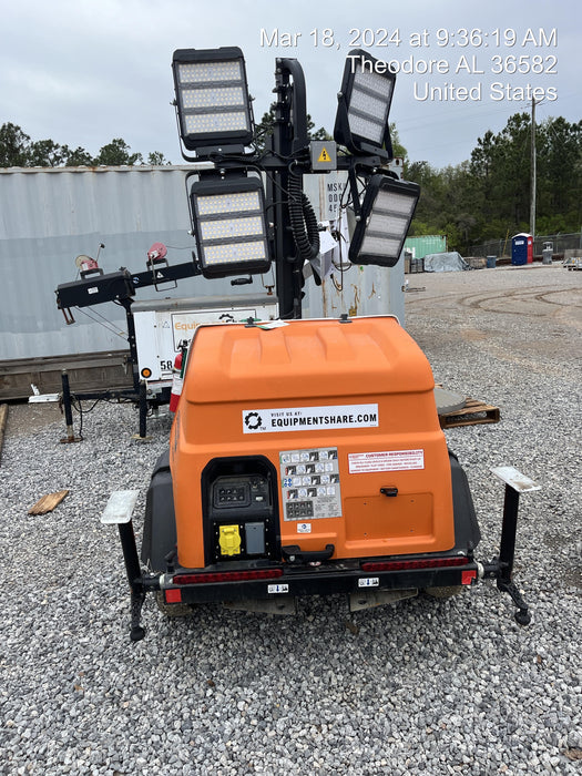 2023 Generac MLT2 Diesel, Flex Switch 120V Input, Powerzone Controller, 
(4) 320W LED Lights, 4kW Generator, 39.9 Gal Fuel Tank, 2" Ball, T3