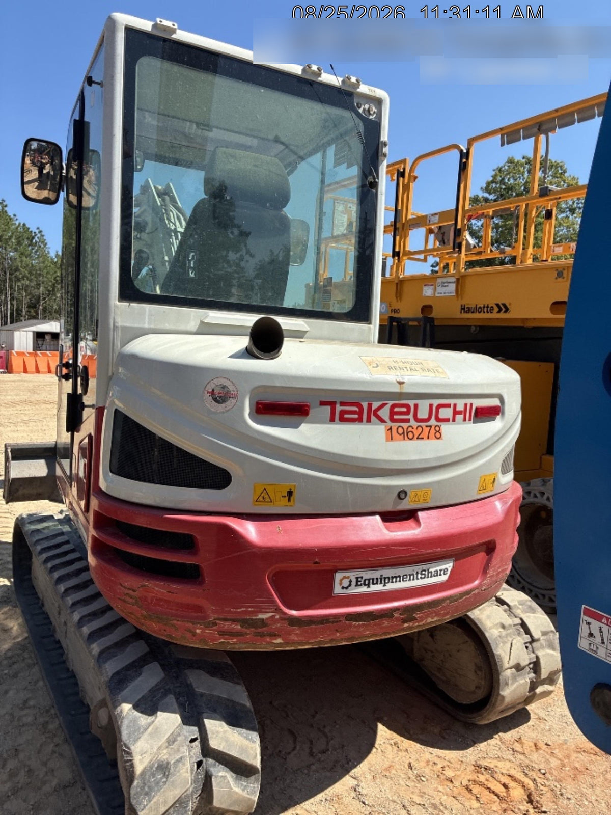 2021 TAKEUCHI TB250-2C