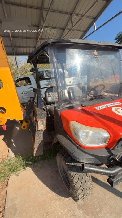 2021 Kubota RTV-X1140W-H Plastic Canopy, Windshield Acrylic Clear, LED Strobe Light, Wire Harness Kit, Back up Alarm