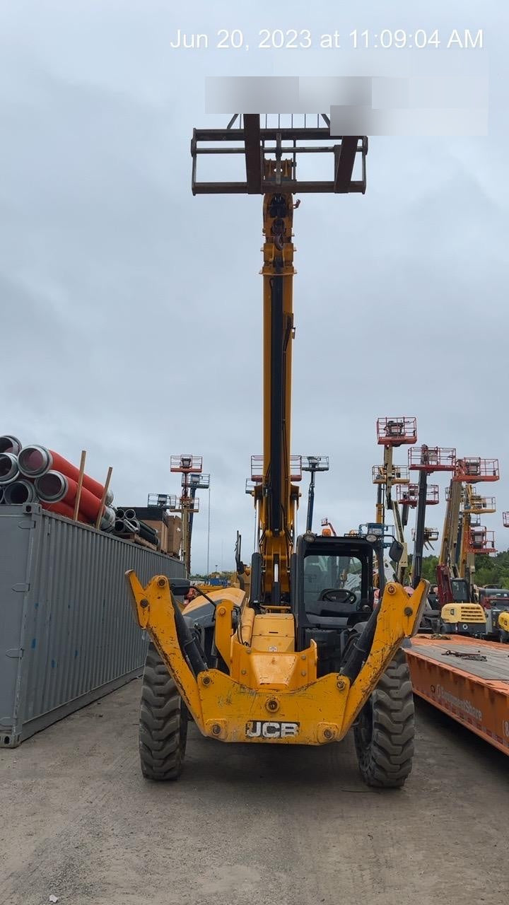 2020 JCB 512-56 Canopy, 74Hp, Solid Tires, Work Lights, Beacon, Aux Hydraulics, Back up Alarm, Lifting Eye, ES Decals