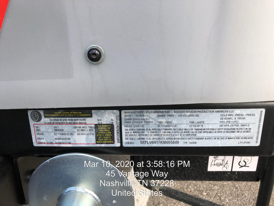 2019 Wacker Neuson LTV6K-LED Standard, LED