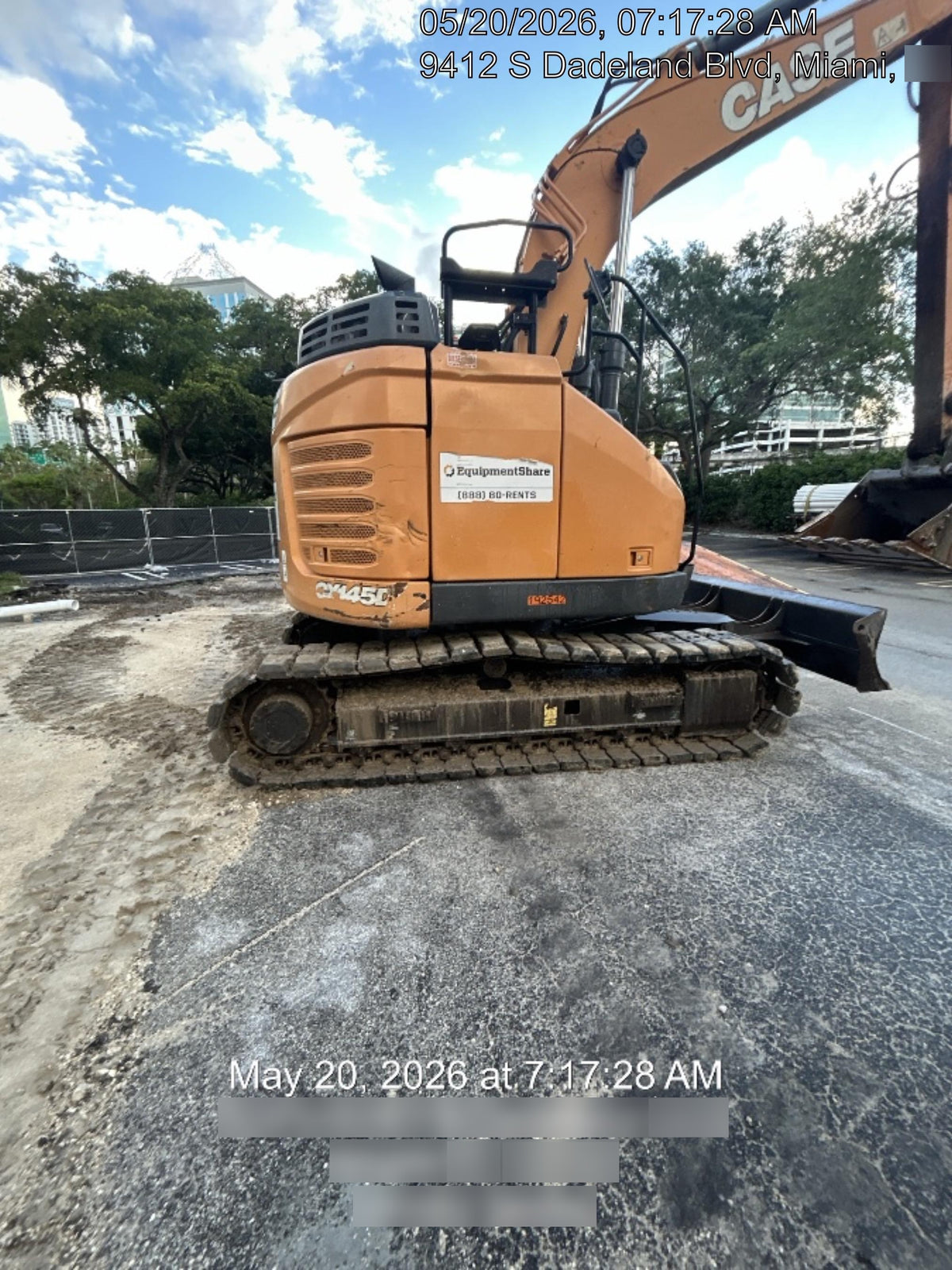 2019 CASE CX145D SR