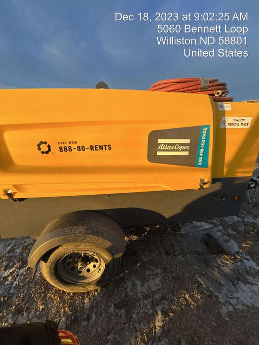 2023 ATLAS COPCO XAS 400-150 PACE